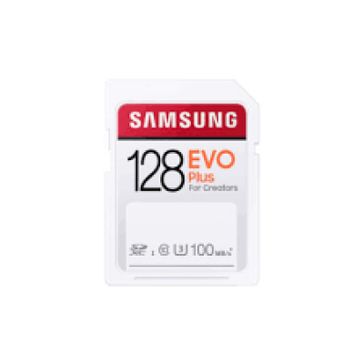 Samsung EVO Plus MB-SC128H - Flash memory card - 128 GB - UHS-I U3 / Class10 - SDXC UHS-I